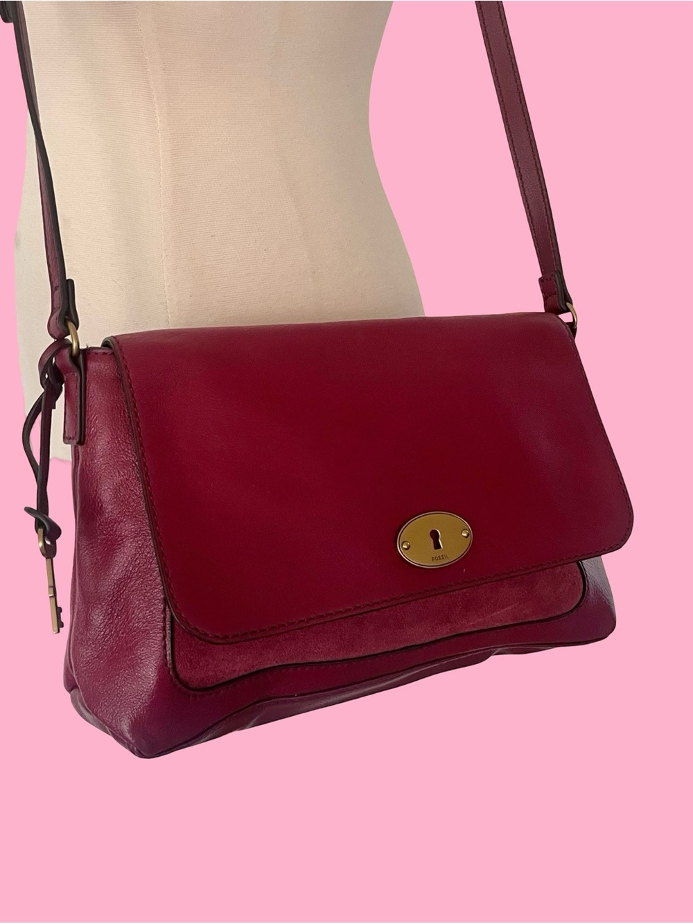 Fossil Gabriella Leather Crossbody Bag